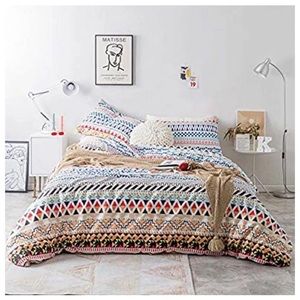 New YuHeGuoJi Boho Duvet Cover Set Size King
